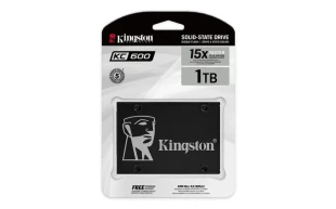 SSD KINGSTON KC600 1024GB/interni/2.5"/SATA3/crna